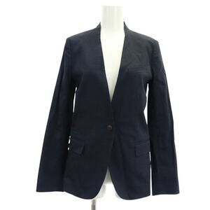 Theory Size 18 CL Staple Navy Linen Blend Blazer – New with Tags